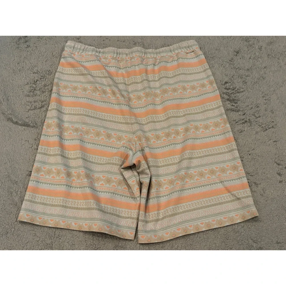 Colorful Planet Boys XXL Orange Tan Geometric Southwestern Knit Shorts
